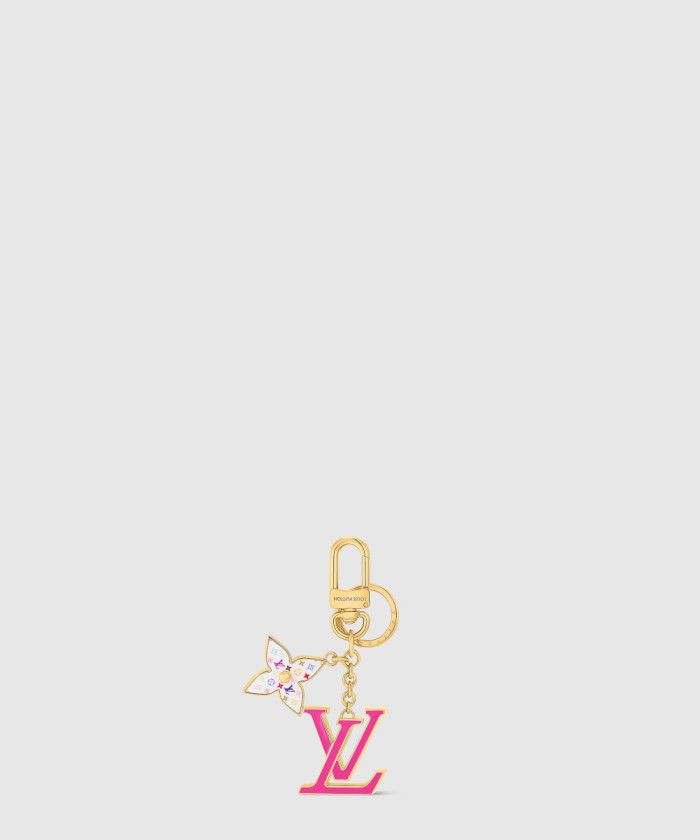 [LOUIS VUITTON-루이비통]LV x TM LV 아이코닉 모노그램 멀티컬러 키 홀더 M02466