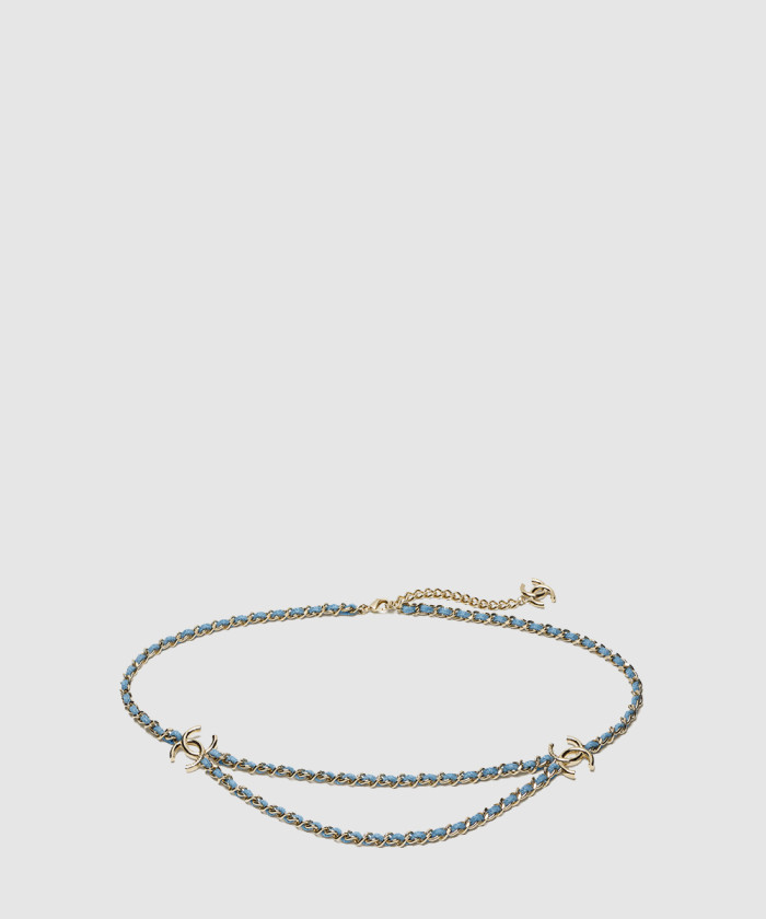 [CHANEL-샤넬]체인 벨트 ABF177