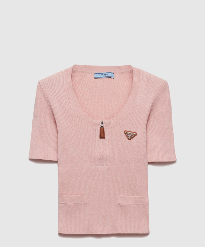 [PRADA-프라다]골지 코튼 스웨터 P24H2N
