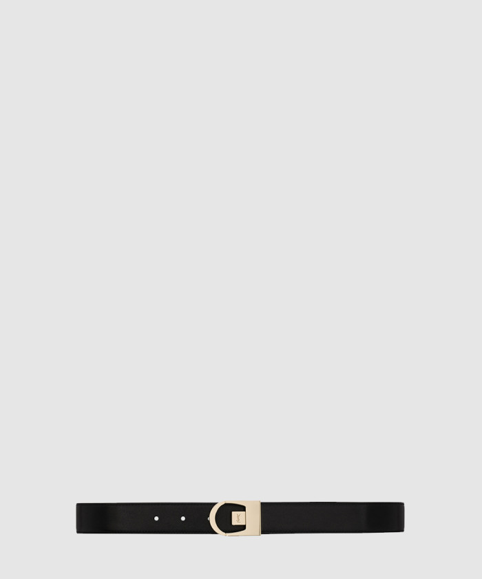 [SAINT LAURENT-생로랑]스무드 가죽 소재의 리버서블 벨트 828728