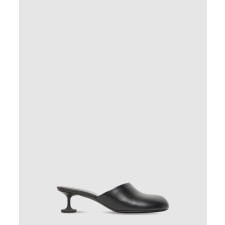 [BALENCIAGA-발렌시아가]레이디 레더 뮬 힐 701921