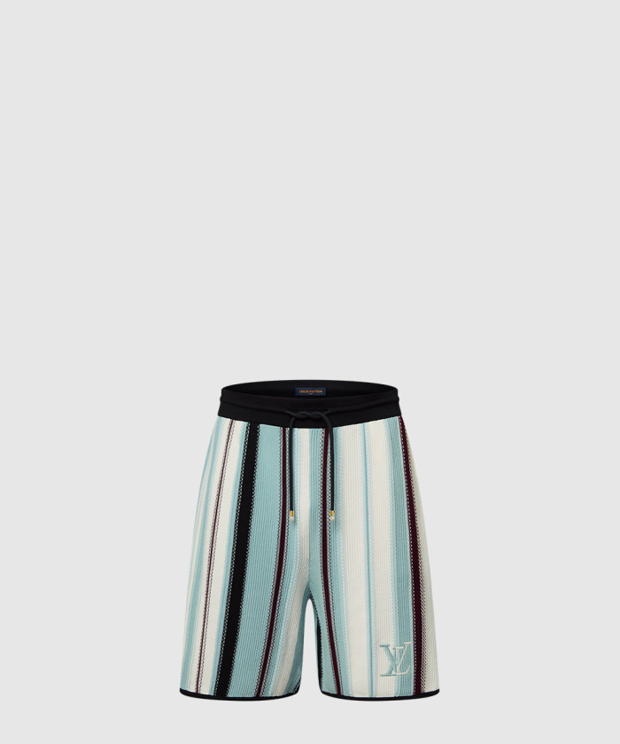 [LOUIS VUITTON-루이비통]스트라이프드 크로셰 쇼츠 1AHVOU