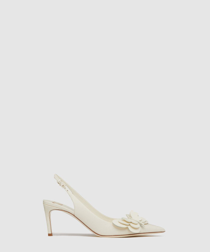 [VALENTINO-발렌티노]송아지 가죽 레이스업 펌프스