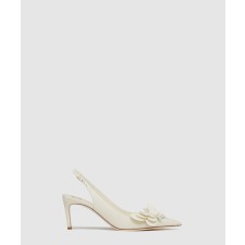 [VALENTINO-발렌티노]송아지 가죽 레이스업 펌프스
