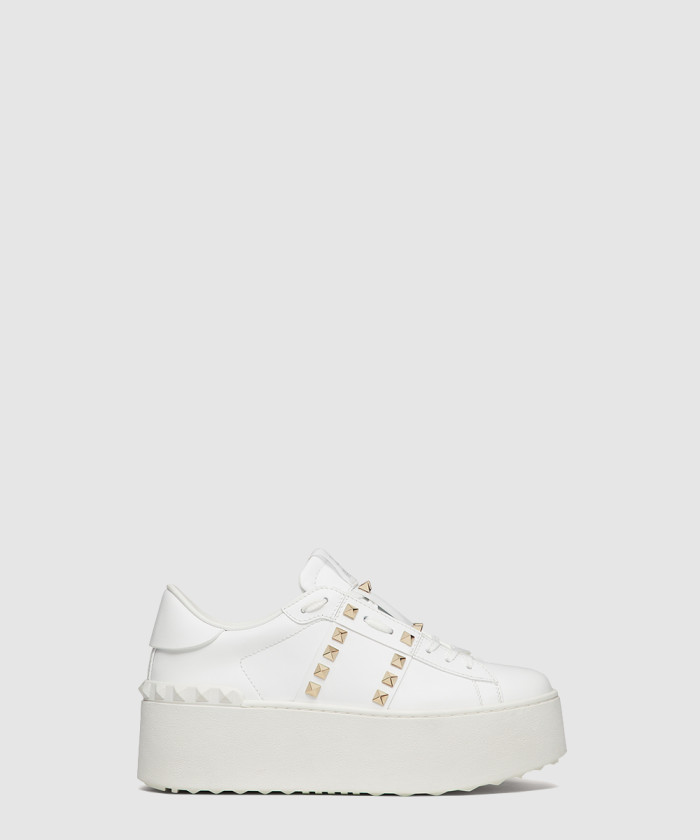 [VALENTINO-발렌티노]송아지 가죽 플랫폼 스니커즈