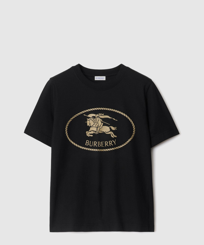 [BURBERRY-버버리]나이트 스탬프 코튼 티셔츠 81116581