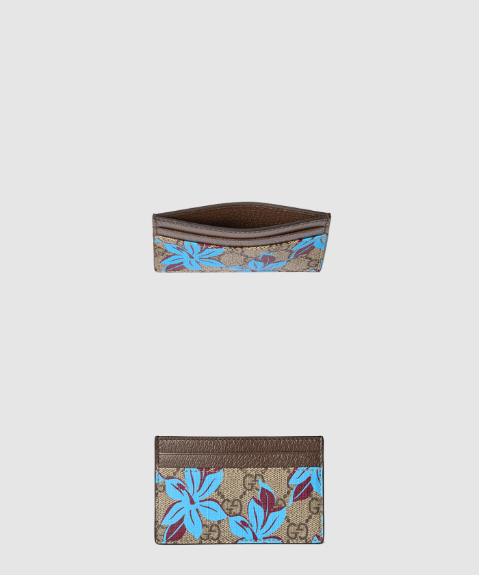 [GUCCI-구찌]GG 플라워 카드 지갑 841149