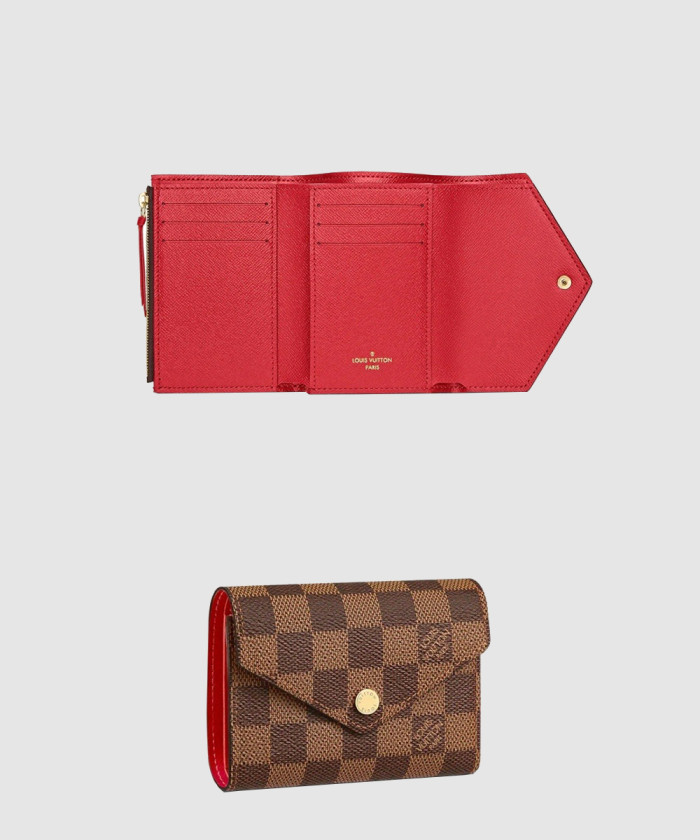 [LOUIS VUITTON-루이비통]빅토린 월릿 다미에 에벤 N41659