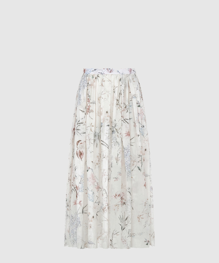 [DIOR-디올]플레어 미디 스커트 541J9