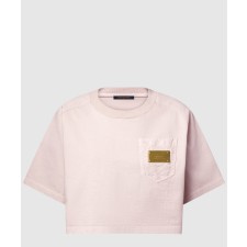 [LOUIS VUITTON-루이비통]로고 포켓 크롭 탑 1AIB46