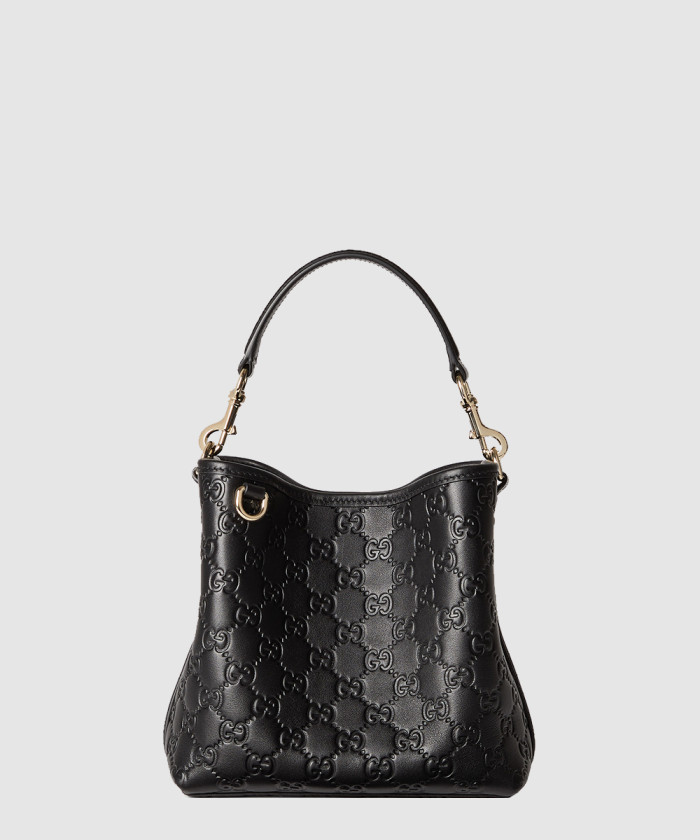 [GUCCI-구찌]GG 엠블럼 미니 버킷백 815118