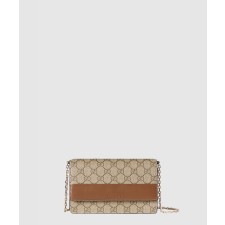 [GUCCI-구찌]GG 엠블럼 체인 지갑 838151