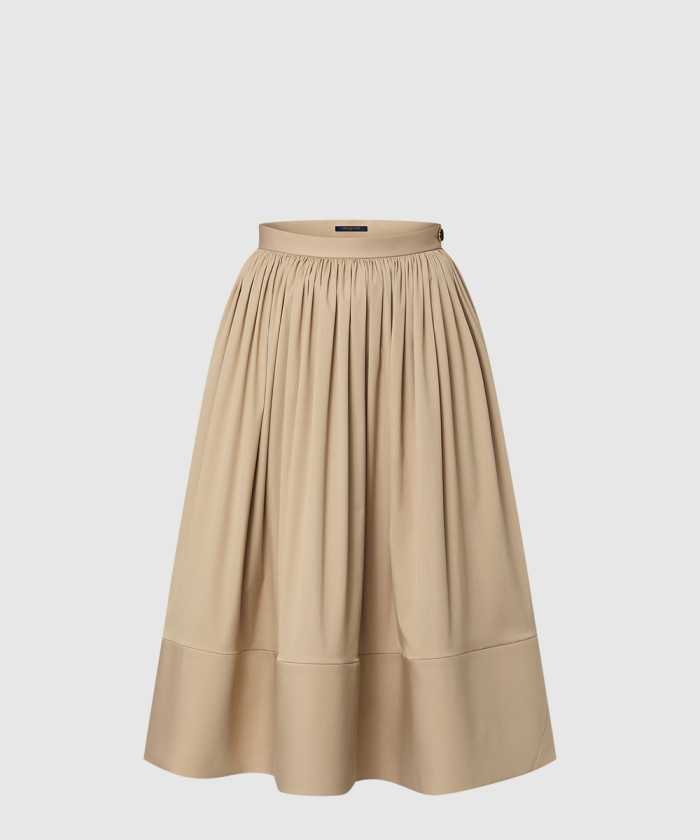 [LOUIS VUITTON-루이비통]XL 헴 미디 스커트 1AIAR3