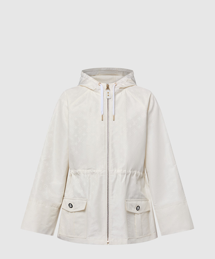 [LOUIS VUITTON-루이비통]모노그램 태피터 후디드 파카 1AFMEL