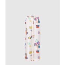 [LOUIS VUITTON-루이비통]Mahina 패치 파자마 팬츠 1AHGB6