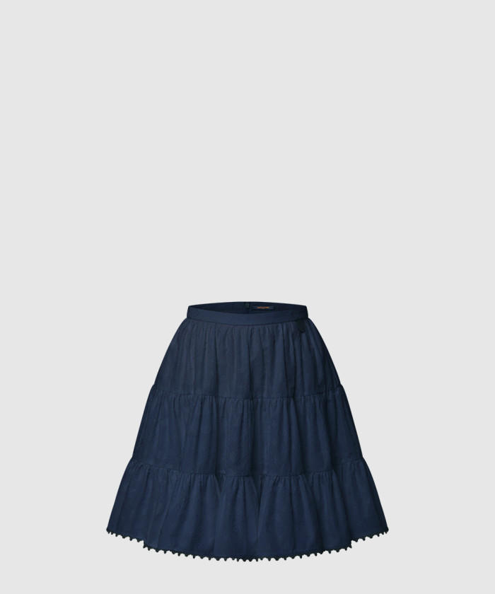 [LOUIS VUITTON-루이비통]모노그램 필 쿠페 스커트 1AHHMU