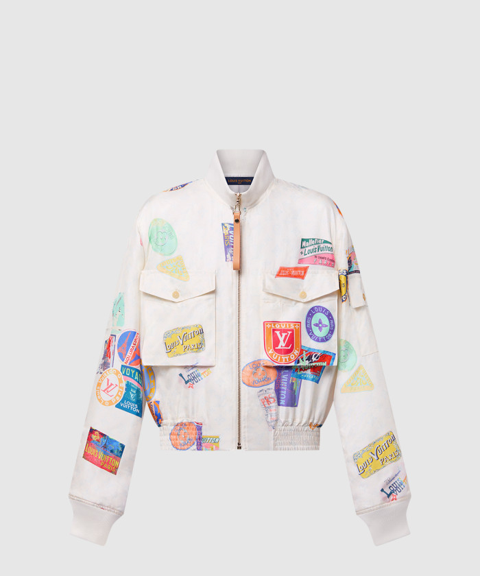 [LOUIS VUITTON-루이비통]트래블 패치 봄버 재킷 1AHGE7