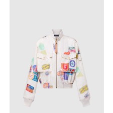 [LOUIS VUITTON-루이비통]트래블 패치 봄버 재킷 1AHGE7
