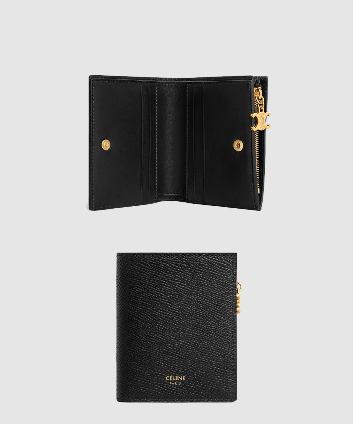 [CELINE-셀린느]트리옹프 참 컴팩트 지갑 10M102