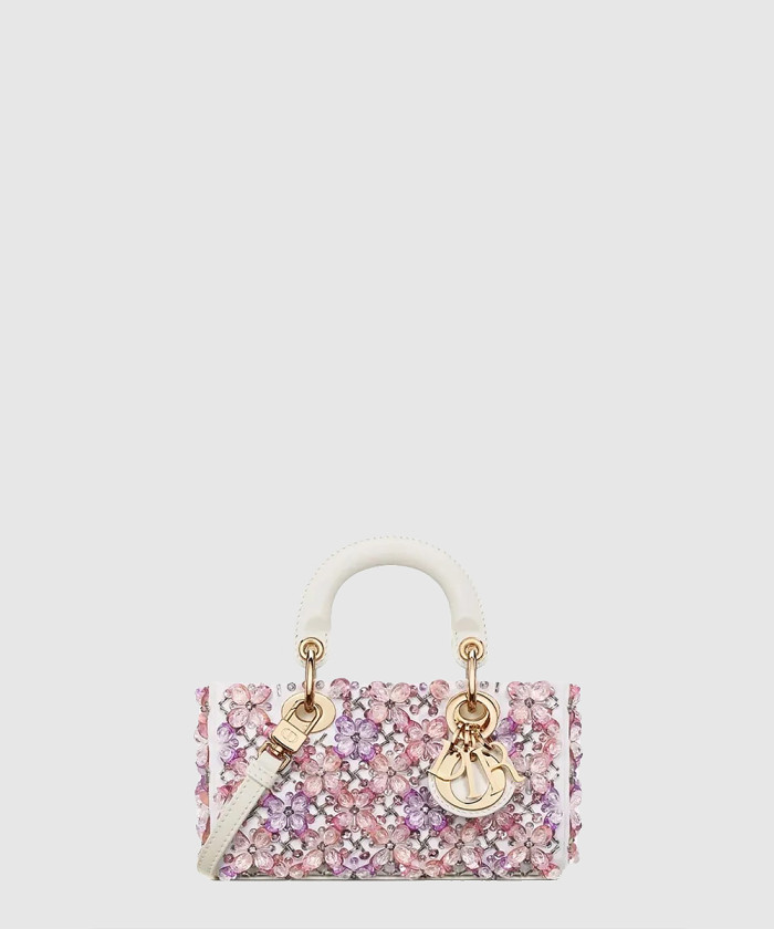 [DIOR-디올]레이디 디조이백 램스킨 마이크로 S0910