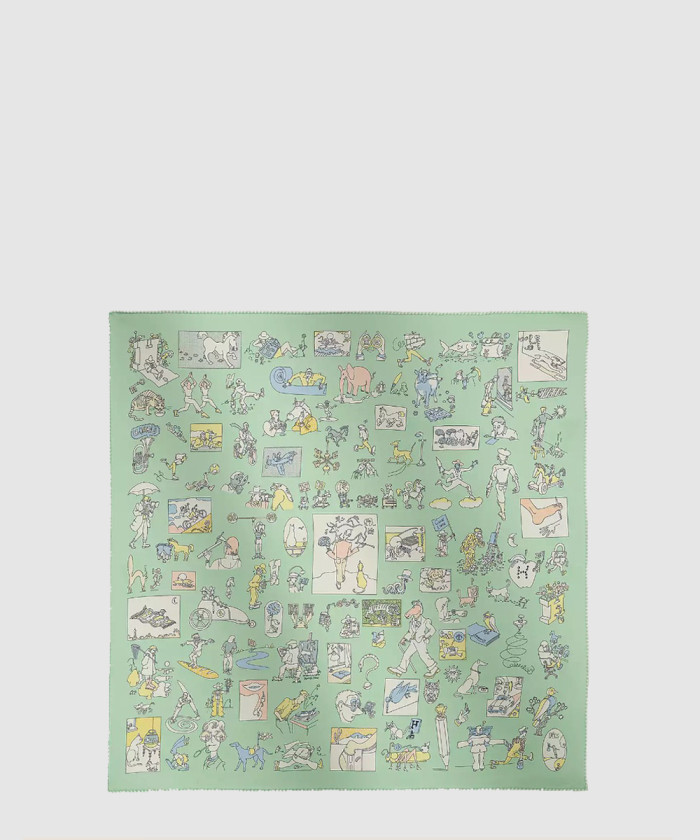 HERMES-에르메스]Carre Libre 스카프 90