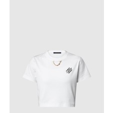 [LOUIS VUITTON-루이비통]엠브로이더드 시그니처 크롭 톱 1AHX83