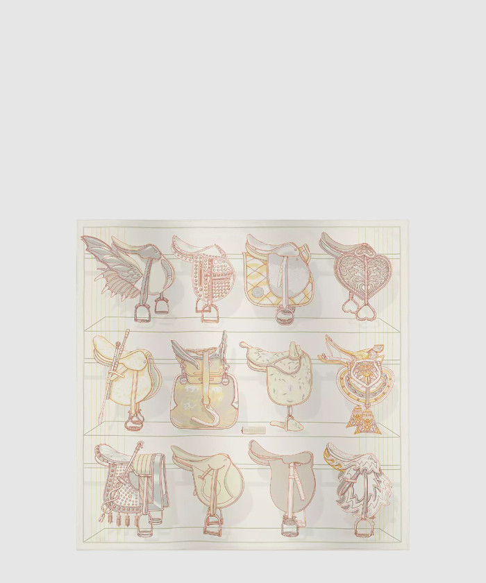 [HERMES-에르메스]Tous en Selle 스카프 90