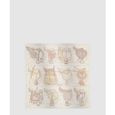 [HERMES-에르메스]Tous en Selle 스카프 90