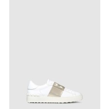 [VALENTINO-발렌티노] 메탈릭 스트랩 스니커즈