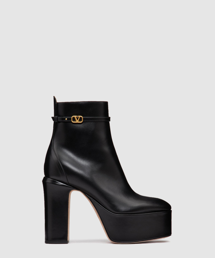 [VALENTINO-발렌티노]가라바니 탱고 플랫폼 앵클 부츠