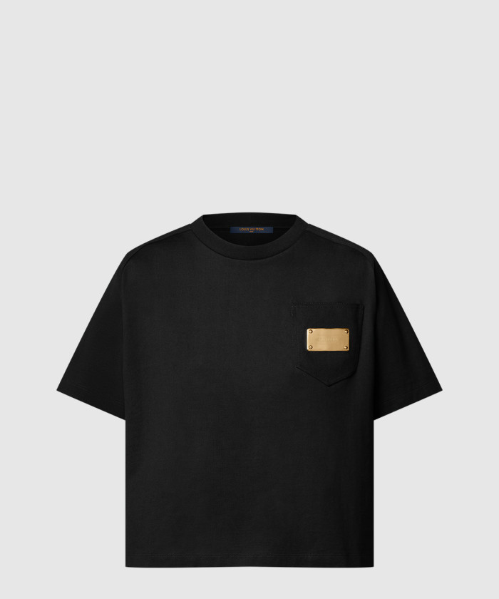 [LOUIS VUITTON-루이비통]시그니처 플라크 티셔츠 1AHX77