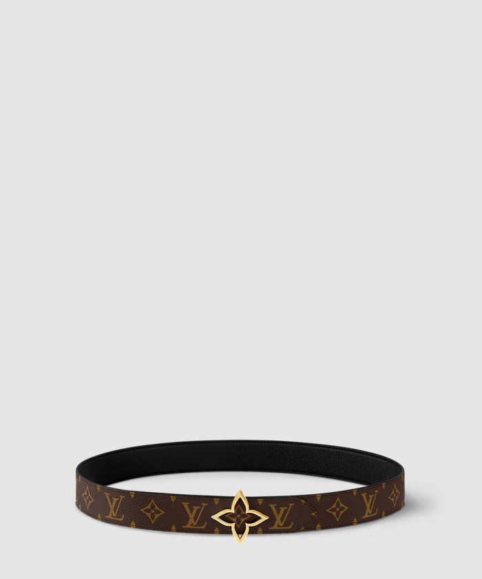 [LOUIS VUITTON-루이비통]슬림 플라워 리버서블 벨트 M8899W