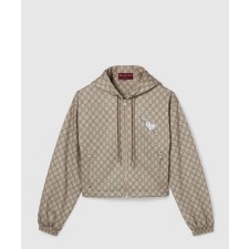 [GUCCI-구찌]프린트 테크니컬 저지 지퍼 재킷 838091