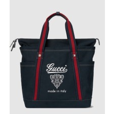 [GUCCI-구찌]프린트 캔버스 라지 토트백 816863
