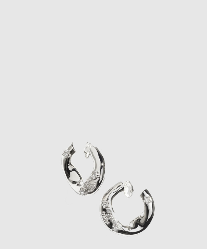 [CHANEL-샤넬]클립온 후프 이어링 ABF672