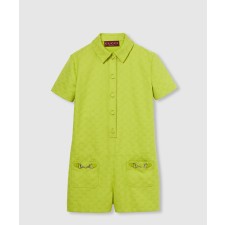 [GUCCI-구찌]홀스빗 GG 캔버스 점프수트 ‎781457
