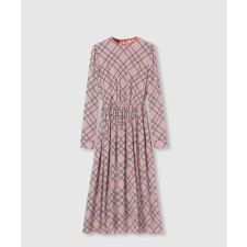 [GUCCI-구찌]프린트 멀버리 실크 드레스 813262