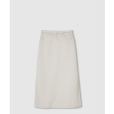 [GUCCI-구찌]GG 코튼 개버딘 스커트 788911