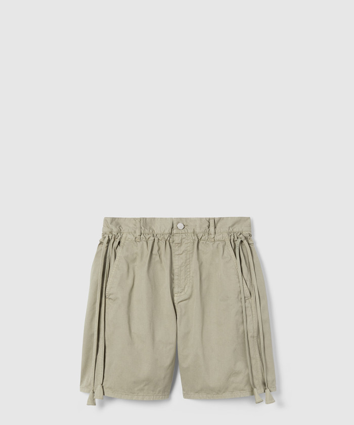 [GUCCI-구찌]옆면이 레이스인 트윌 코튼 쇼츠 830439