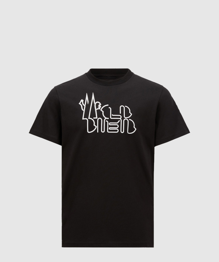 [MONCLER-몽클레어]커비 로고 코튼 티셔츠