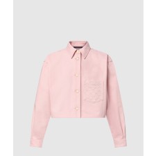 [LOUIS VUITTON-루이비통]크롭 데님 셔츠 1AHHT4