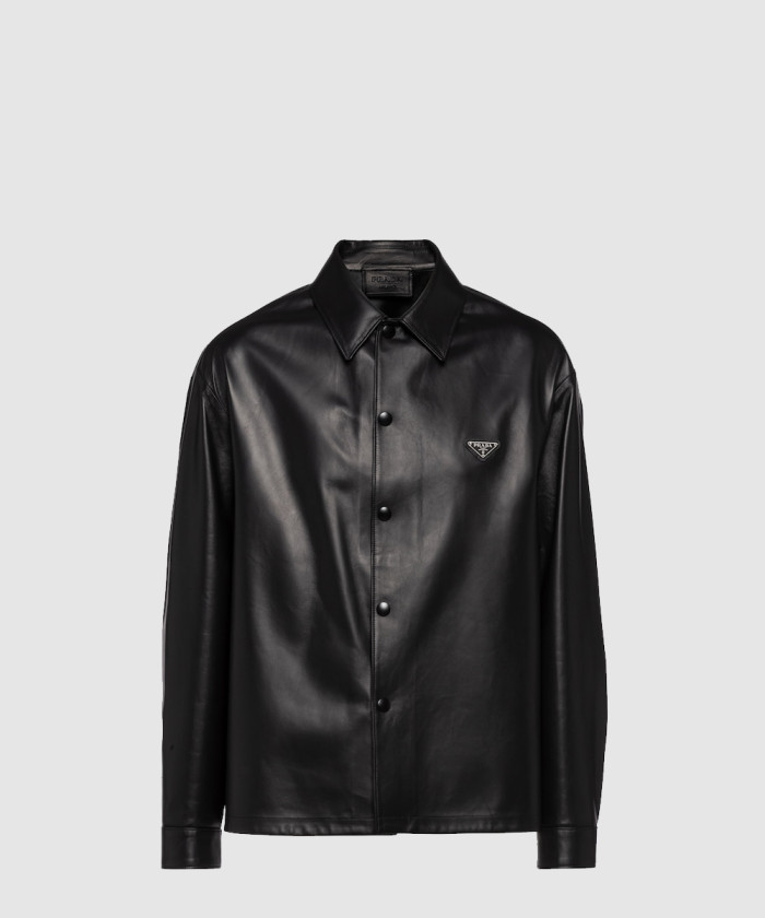 [PRADA-프라다]나파 가죽 셔츠 UPC219