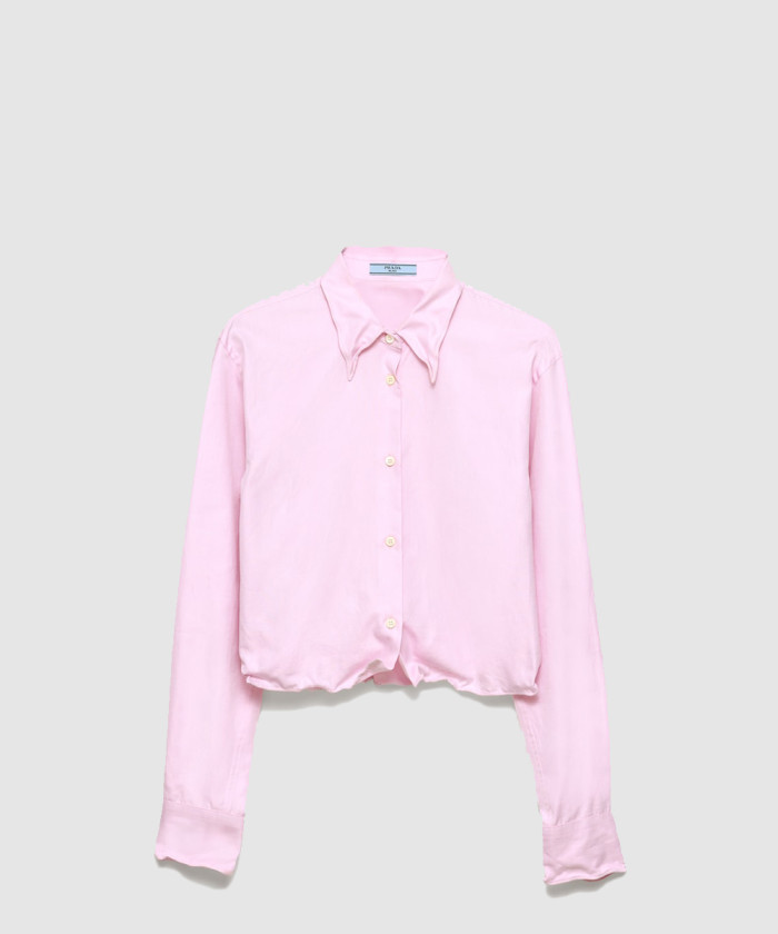 [PRADA-프라다]옥스포드 코튼 셔츠 P414I