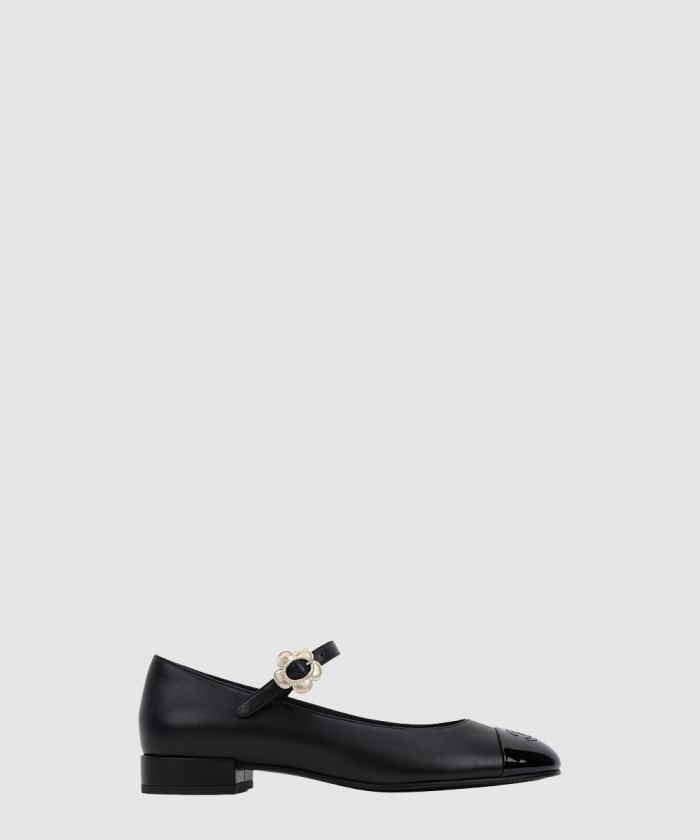 [CHANEL-샤넬]메리제인 플랫슈즈 G39582