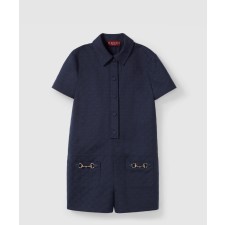 [GUCCI-구찌]홀스빗 GG 캔버스 점프수트 781457
