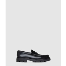 [CELINE-셀린느]유광 소가죽 통굽 로퍼 345823