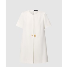 [LOUIS VUITTON-루이비통]앵커 버튼 A라인 드레스 1AHGTC