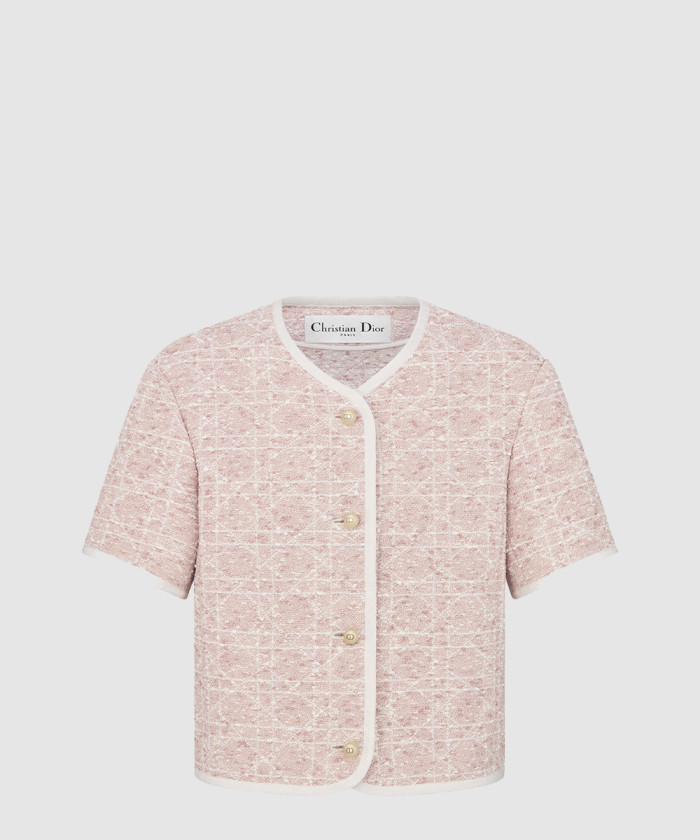 [DIOR-디올]매크로까나쥬 반소매 재킷 521V4