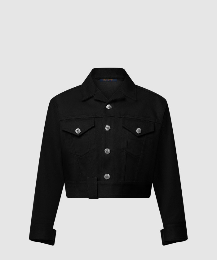 [LOUIS VUITTON-루이비통]주얼 버튼 데님 재킷 1AHGT5