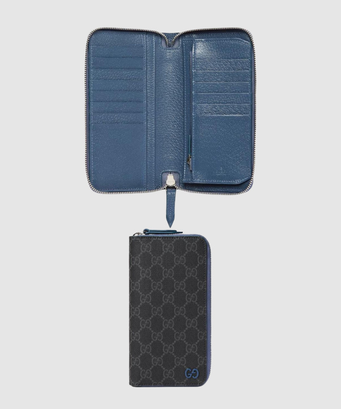 [GUCCI-구찌]바이컬러 지퍼 지갑 822051